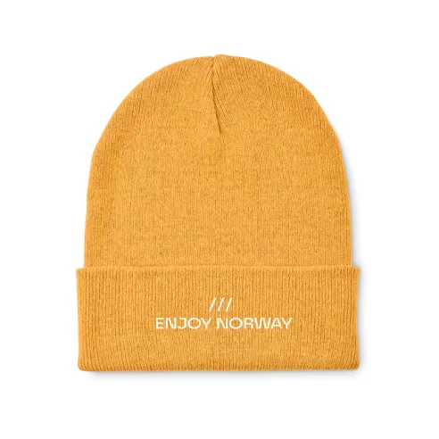 Knitted beanie with cuff BEANIX