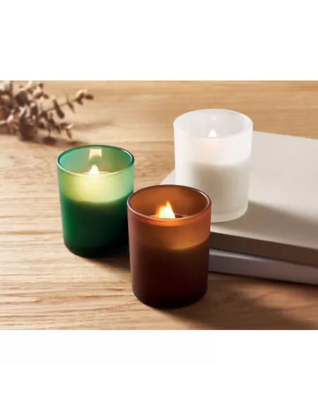 Plant based wax candle 80 gr KIVAS WOOD