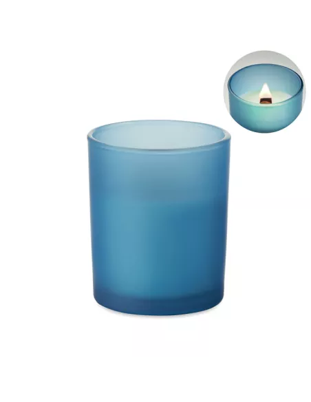 Plant based wax candle 80 gr KIVAS WOOD