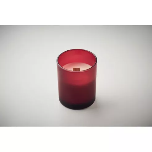 Plant based wax candle 80 gr KIVAS WOOD