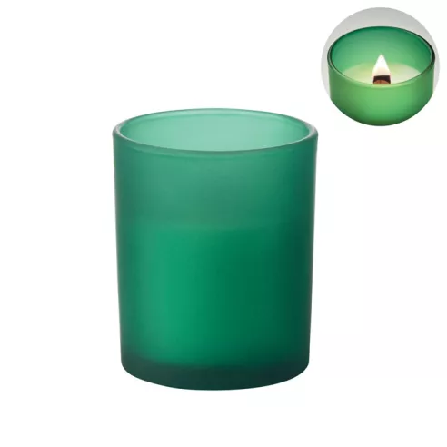 Plant based wax candle 80 gr KIVAS WOOD