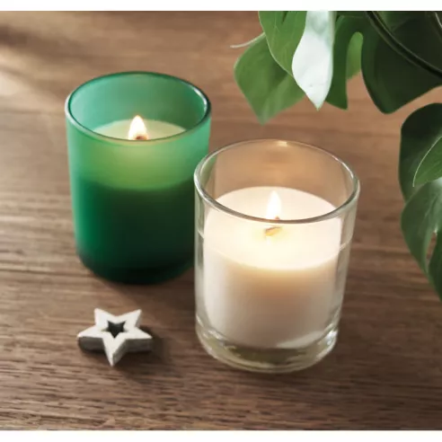 Plant based wax candle 80 gr KIVAS WOOD