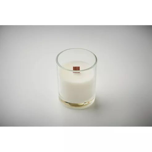 Plant based wax candle 80 gr KIVAS WOOD