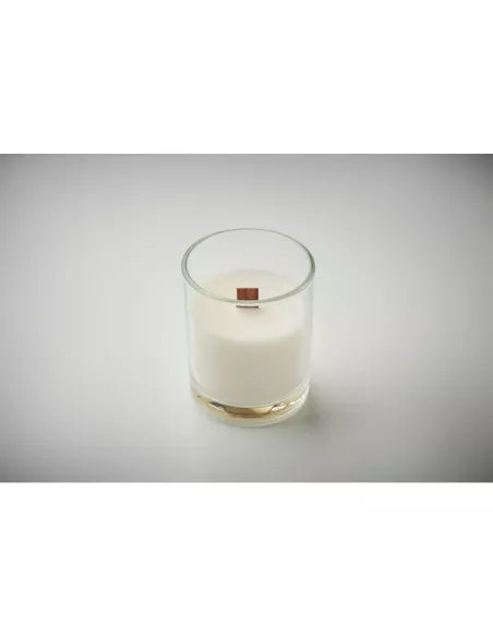 Plant based wax candle 80 gr KIVAS WOOD