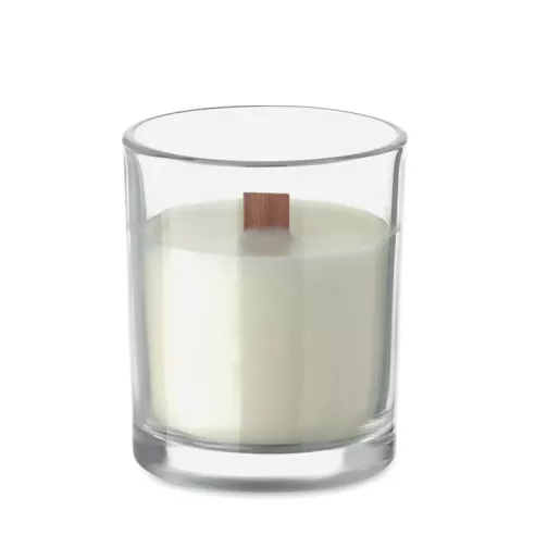 Plant based wax candle 80 gr KIVAS WOOD