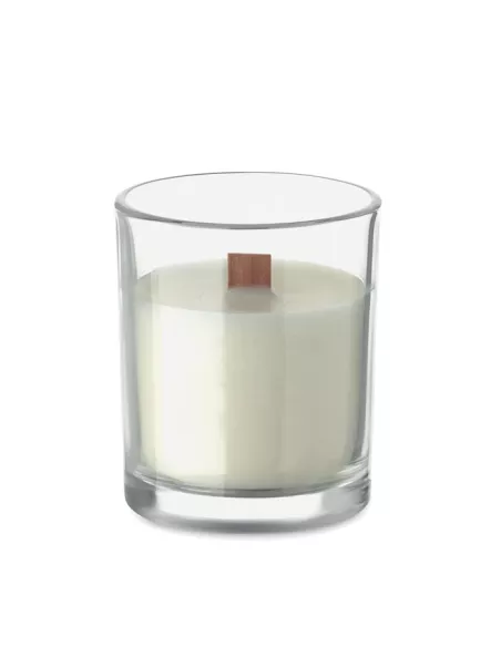 Plant based wax candle 80 gr KIVAS WOOD