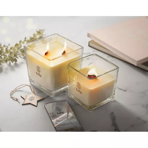 Plant based wax candle 1300 gr RIUADA