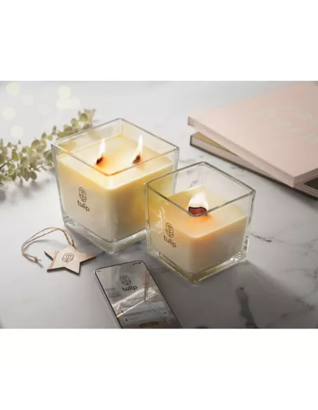 Plant based wax candle 1300 gr RIUADA