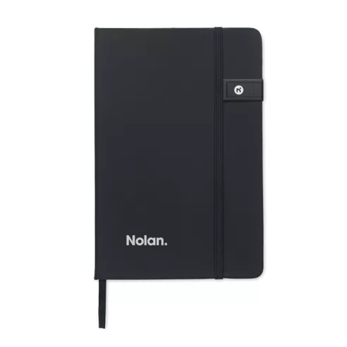 A5 notebook w/ integrated USB USBNOTE