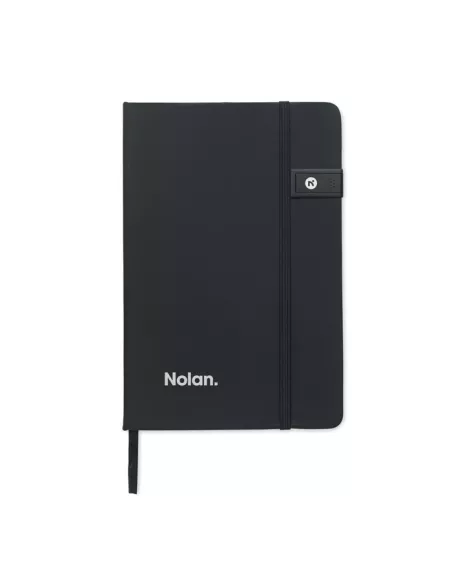 A5 notebook w/ integrated USB USBNOTE