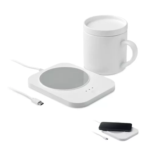 Wireless charger mug warmer set SIROTER