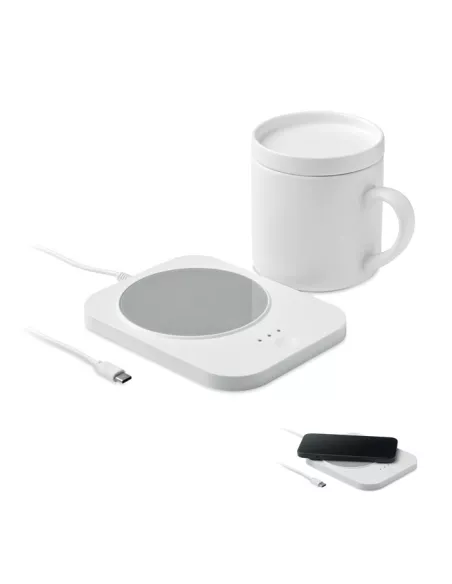 Wireless charger mug warmer set SIROTER