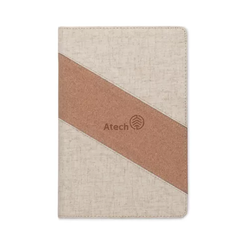 A5 notebook with 15W charger CORTONA