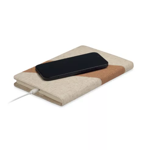 A5 notebook with 15W charger CORTONA