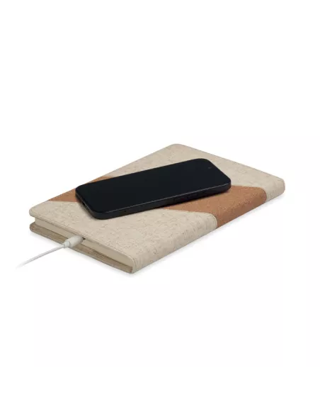 A5 notebook with 15W charger CORTONA