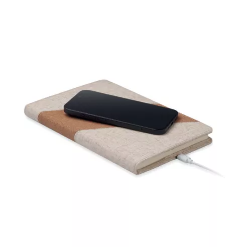 A5 notebook with 15W charger CORTONA