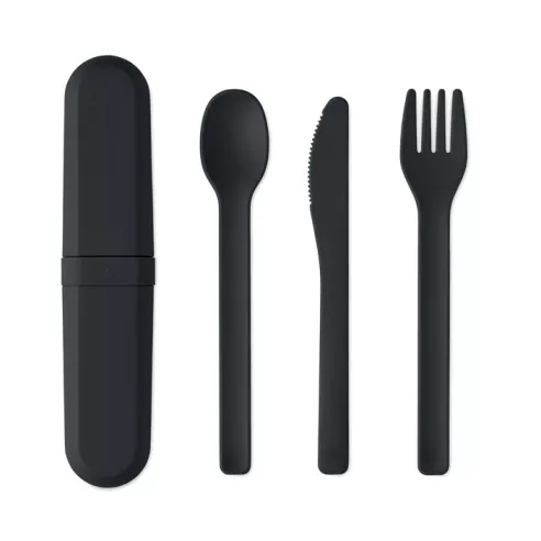 Cutlery set and case in PLA BITEFUL