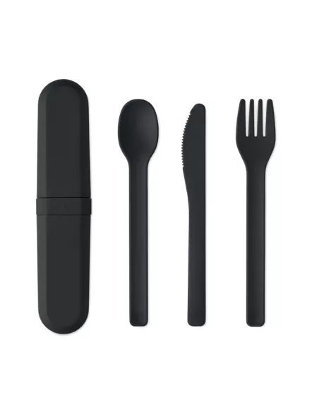 Cutlery set and case in PLA BITEFUL