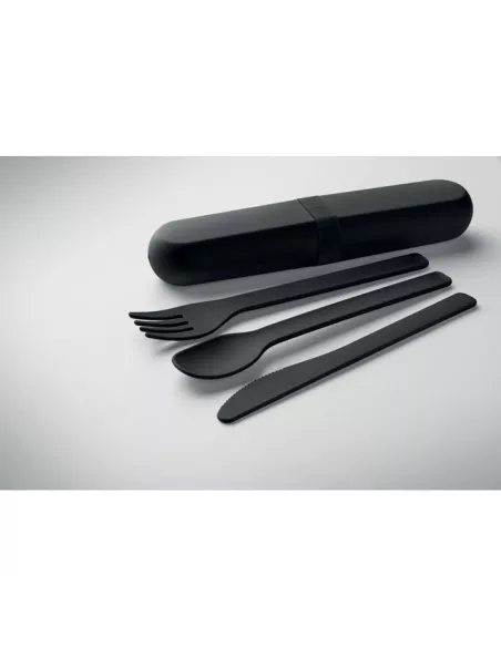 Cutlery set and case in PLA BITEFUL