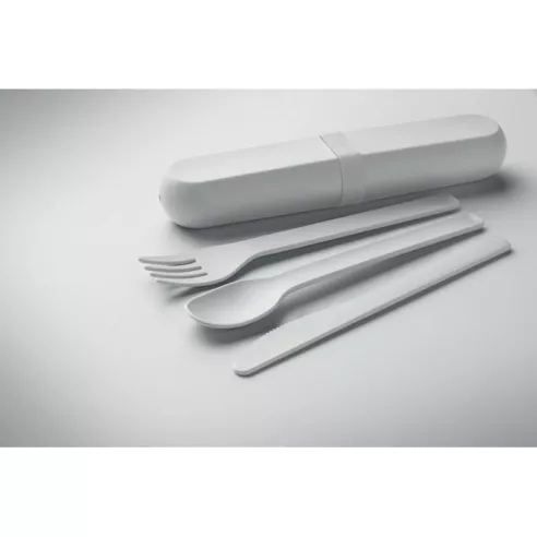 Cutlery set and case in PLA BITEFUL