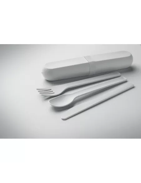 Cutlery set and case in PLA BITEFUL