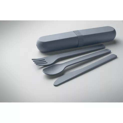 Cutlery set and case in PLA BITEFUL