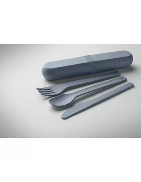 Cutlery set and case in PLA BITEFUL