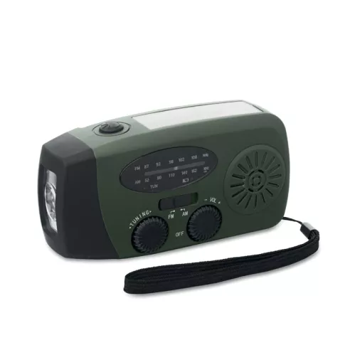 Radio portátil linterna LED ONDA