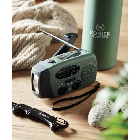 Radio portátil linterna LED ONDA