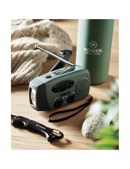 Radio portátil linterna LED ONDA
