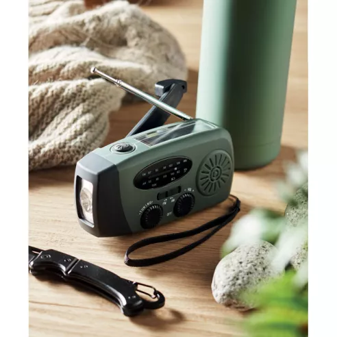 Radio portátil linterna LED ONDA