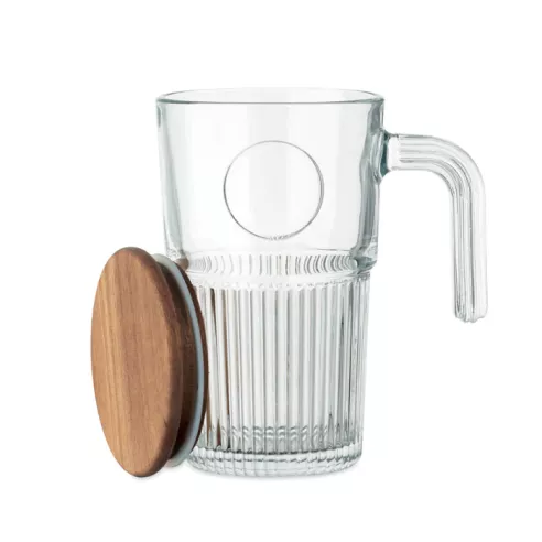 Glass mug 450ml VITRIO JAR