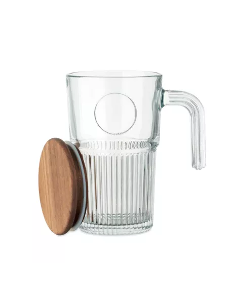 Glass mug 450ml VITRIO JAR