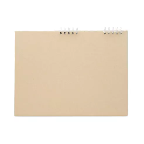 Desk calendar with memo pad CALENDOO