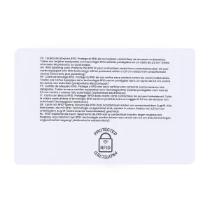 RFID Card Fatton