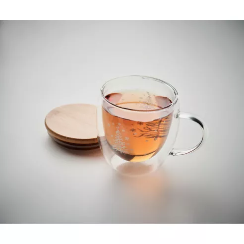 Double wall borosilicate mug SIAN | CX1524
