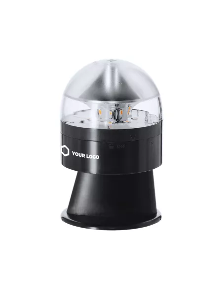 Geolocated and customized V16 emergency light Busby