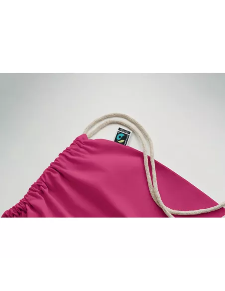 Drawstring bag Fairtrade 180gr OSOLE DRAW COLOUR