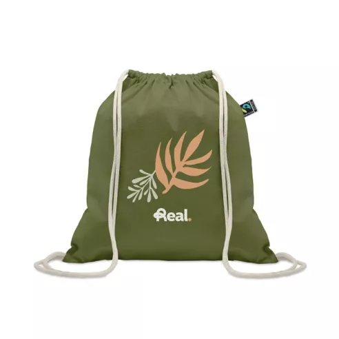 Drawstring bag Fairtrade 180gr OSOLE DRAW COLOUR