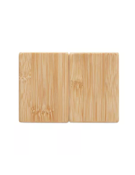 Bamboo salt & pepper set BOTH