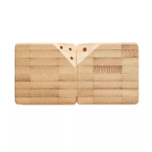 Bamboo salt & pepper set BOTH