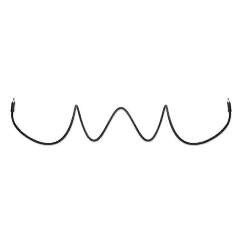 Braided magnetic cable in RPET BRAID