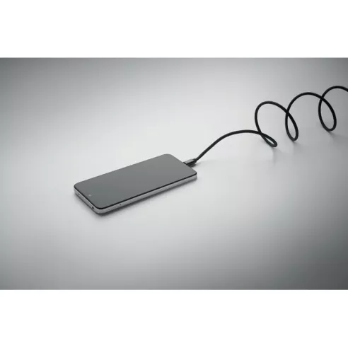Braided magnetic cable in RPET BRAID