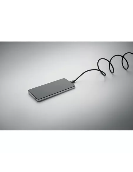 Braided magnetic cable in RPET BRAID