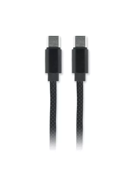 Braided magnetic cable in RPET BRAID
