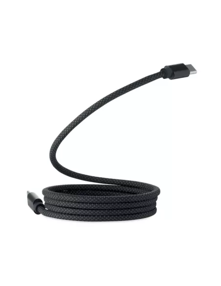 Braided magnetic cable in RPET BRAID