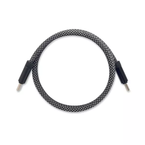 Braided magnetic cable in RPET BRAID