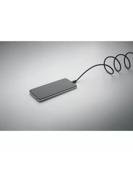 Braided magnetic cable in RPET BRAID
