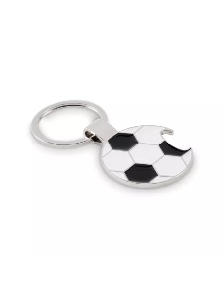 Football keyring with opener OPEN GOAL