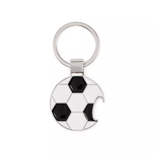 Football keyring with opener OPEN GOAL